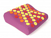 Аппликатор Кузнецова (подушка) фиолетовый с разноцветными иголками F 0106 