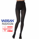 Детальное изображение Колготки компрессионные Varisan Fashion 2 класса компрессии с закрытым носком, короткие, черные V-F24E5 