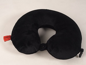 Подушка под голову в форме подковы, черная Fosta F 8063_1