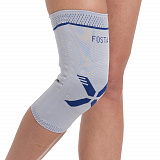 Детальное изображение Фиксатор коленного сустава с силиконовыми кольцами Fosta F1602 и боковыми пластинами 