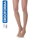 Детальное изображение Гольфы компрессионные Ergoforma UP профилактические с закрытым носком,телесные EU 302 