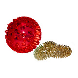 Детальное изображение Массажер медицинский "Массажный шарик" с металлическими пружинами (в блистере) 