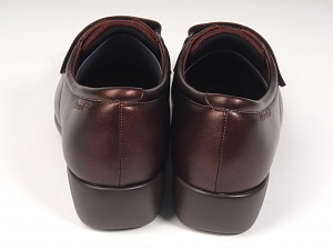 Туфли женские коричневые MD 89-111 _4