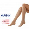 Гольфы компрессионные Varisan 1 класс компрессии с закрытым носком, бежевые VM-7С101