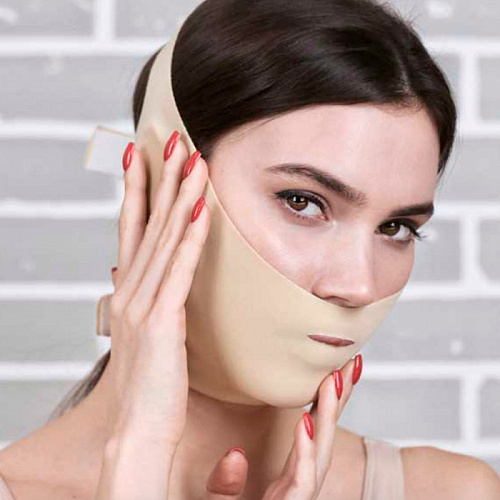Комплект тканевых компрессионых омолаживающих масок для лица Gezatone (102406)_3