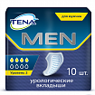 Прокладки урологические TENA мужские, уровень 2, 10 шт.