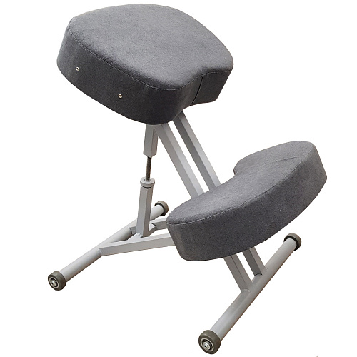 Эргономичный коленный стул Олимп антрацит СК-1-2 _1