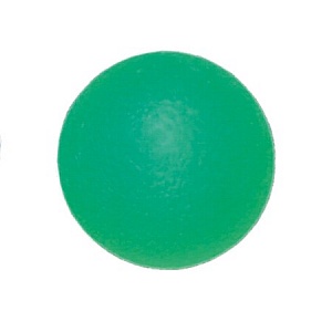 Мяч для тренировки кисти полужесткий зеленый Ортосила L 0350М, диам. 5 см_1