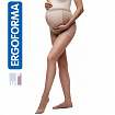 Колготки компрессионные Ergoforma UP для беременных 1 класса компрессии с закрытым носком, телесные EU 113