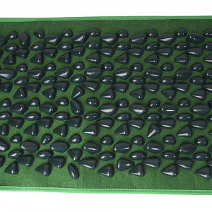 Массажный коврик зеленый с камнями Fosta F 0811_6