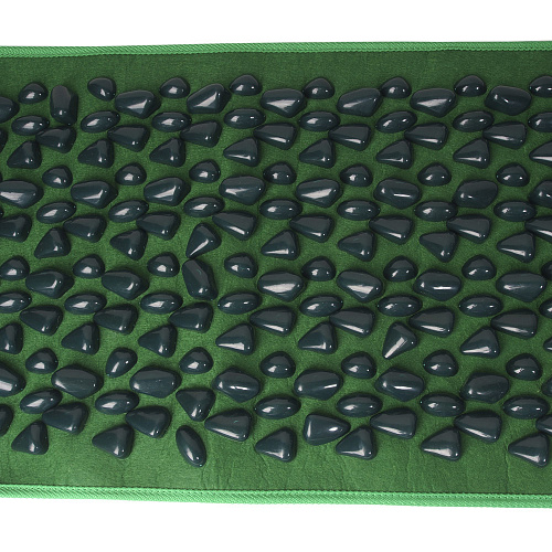Массажный коврик зеленый с камнями Fosta F 0811_6