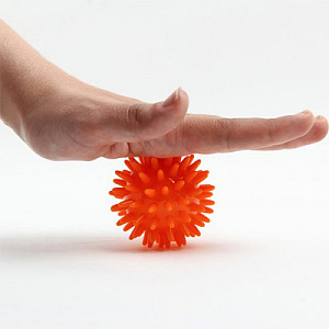 Мяч массажный оранжевый Ортосила L 0106, диам. 6 см_2