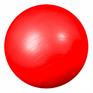 Мяч гимнастический красный (Фитбол) Ортосила L 0165 b, диаметр 65 см_1
