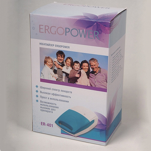 Небулайзер Ergopower ER-401 (голубой)_5