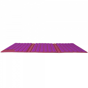 Акупунктурный аппликатор (коврик 6-ти секционный) фиолетовый Fosta F 0120_3