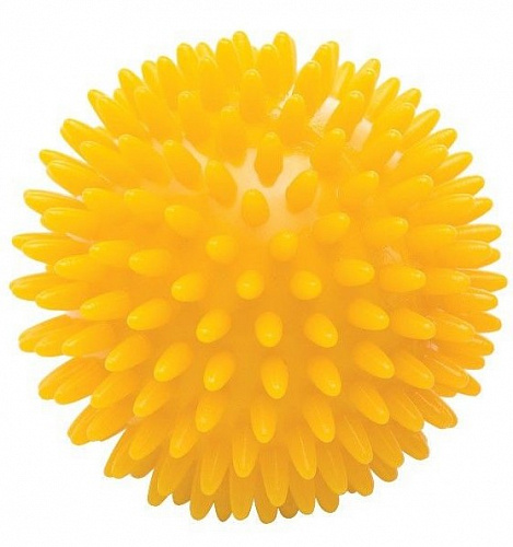 Мяч массажный желтый Ортосила L 0108, диам. 8 см_1
