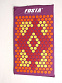 Аппликатор Кузнецова (коврик+валик) фиолетовый с разноцветными иголками F 0107 _2