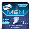 Прокладки урологические TENA мужские, уровень 1, 12 шт.